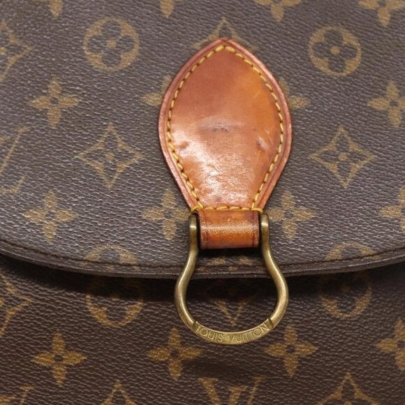 LOUIS VUITTON Monogram Saint Cloud GM Shoulder Bag M51242 LV Auth ep9578 - Picture 10 of 15